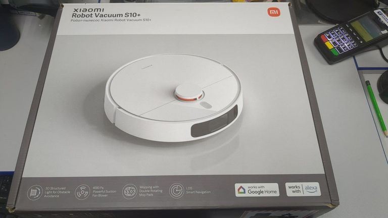 Дешиво Xiaomi Mi Robot Vacuum S10+ White с ломбарда