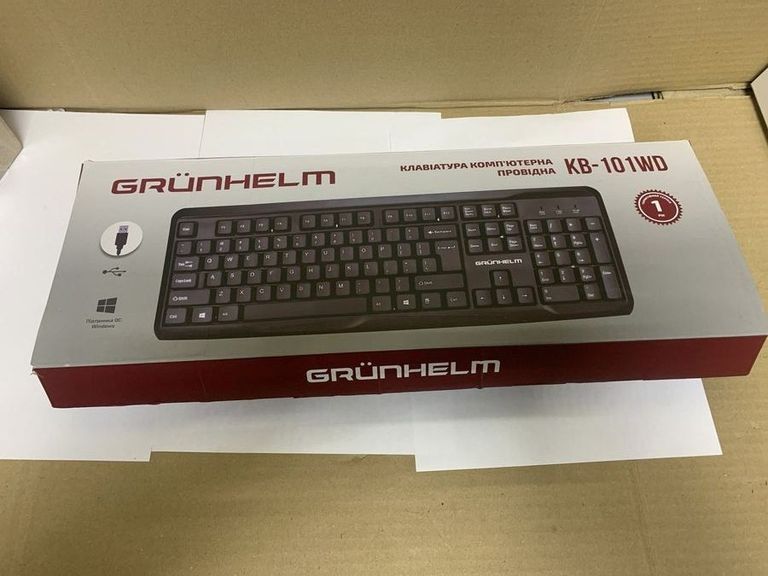 Купити Grunhelm KB-101WD Black Б/У