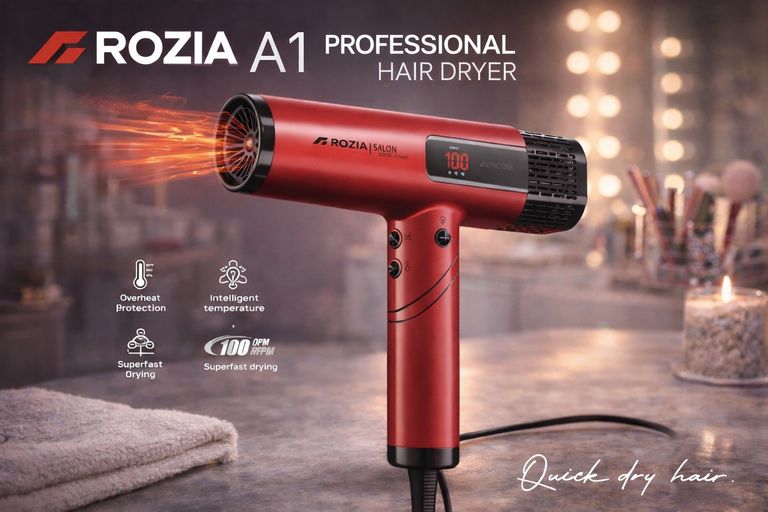 Оголошення ROZIA A1 Professional Hair Dryer AND-6162-9 Б/У