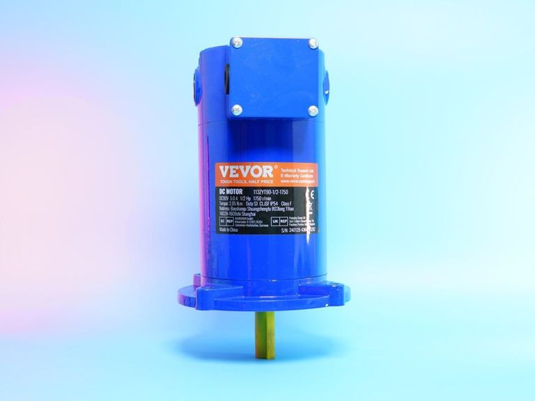 VEVOR 1/2 к.с., номінальна швидкість 1750 об/хв, 90 В, електродвигун з постійними магнітами. Новий. Код:null. Зображення 5