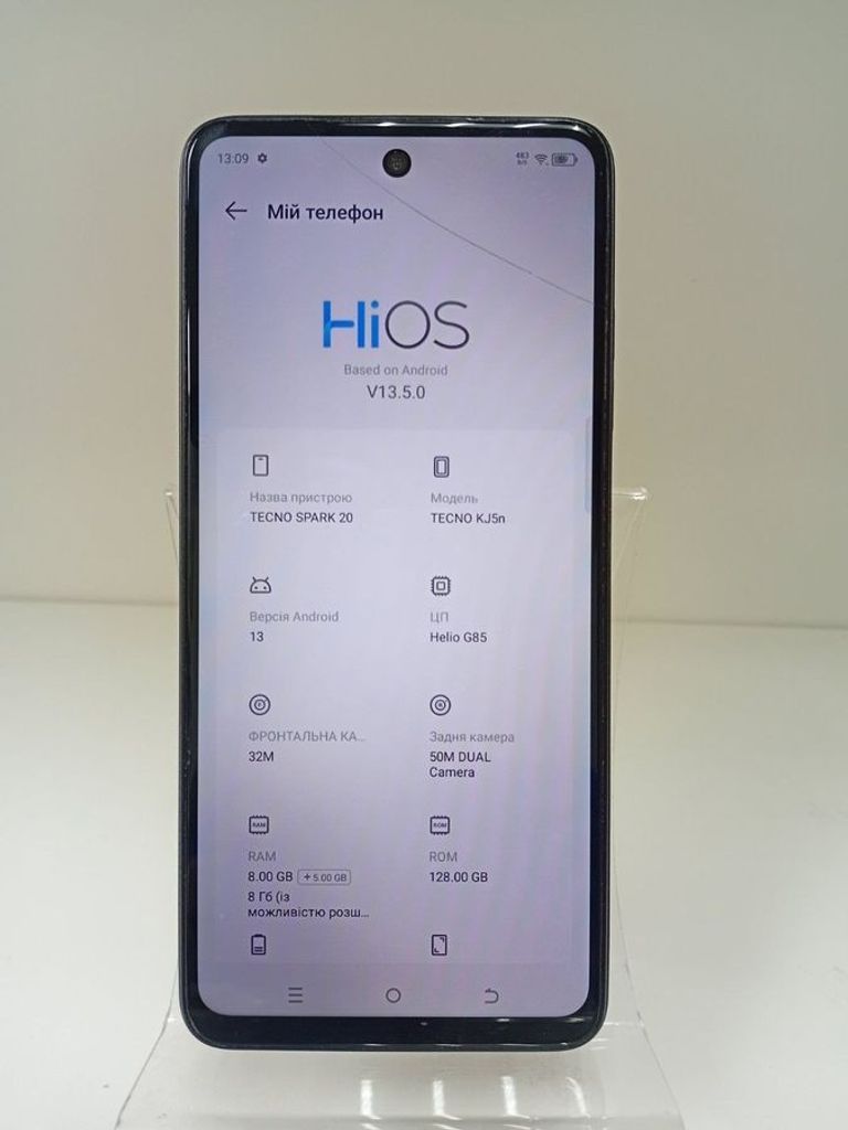 Объявление Tecno spark 20 kj5n 8/128gb Б/У