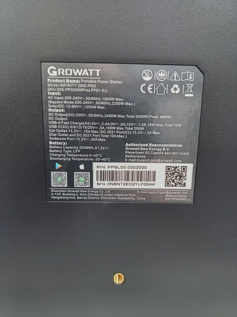 Growatt INFINITY 2000 PRO Код:01-200894525. Изображение 7