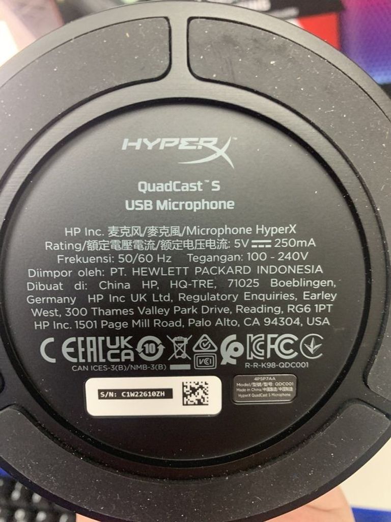 Объявление Hyperx quadcast s Б/У