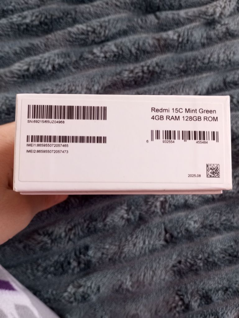 Xiaomi Redmi 15C 4G 4/128GB Mint Green Код:null. Зображення 6