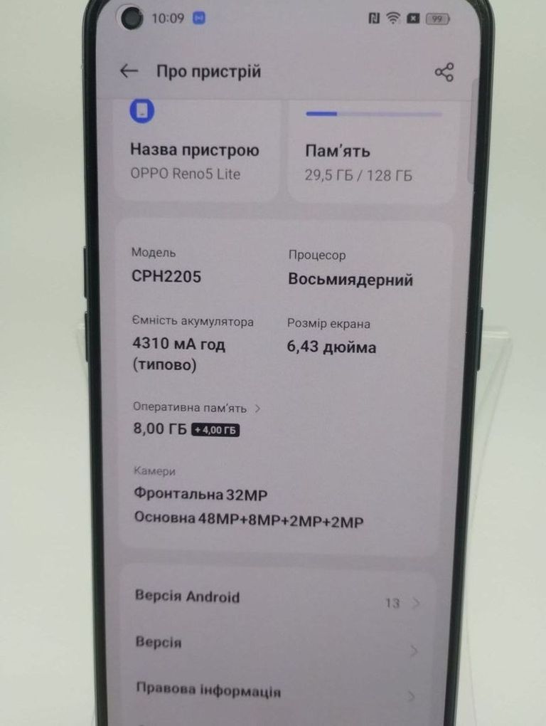 Oppo reno 5 lite 8/128gb Код:01-200918122. Зображення 7