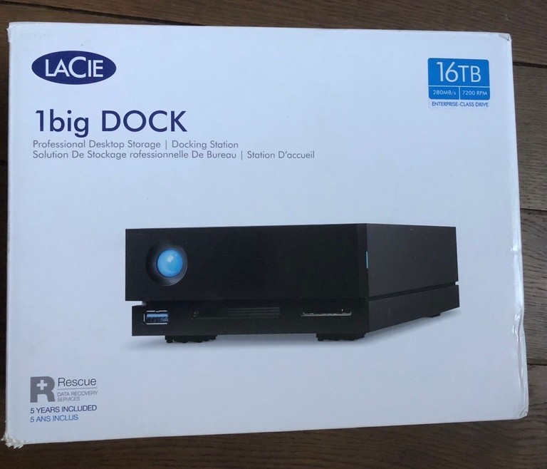 Купить LaCie 16 TB 1big Dock (STHS16000800) Б/У