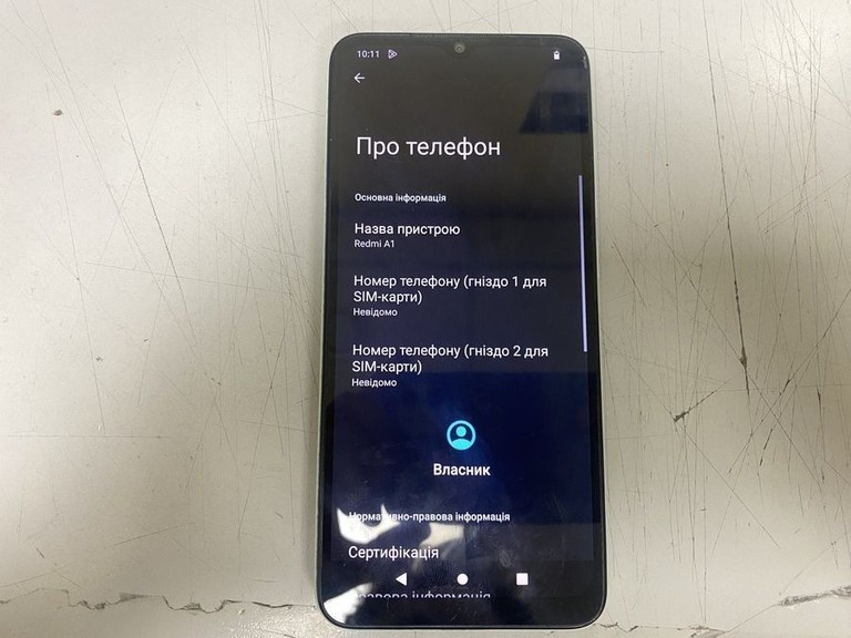 Оголошення Xiaomi Redmi A1 2/32GB Black Б/У