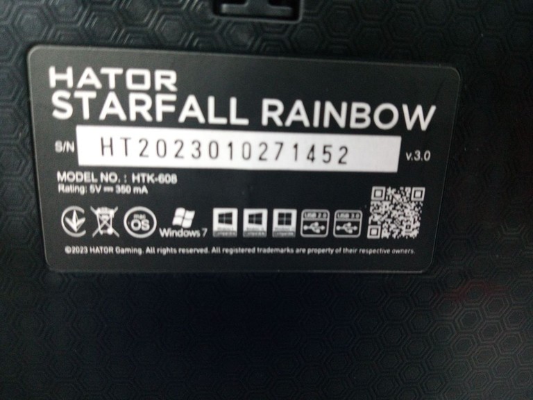 Розпродаж Hator starfall rainbow origin, продавець Техноскарб