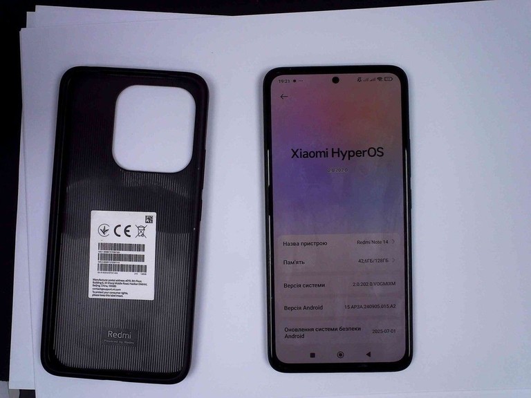 Купити Xiaomi redmi note 14 6/128gb Б/У