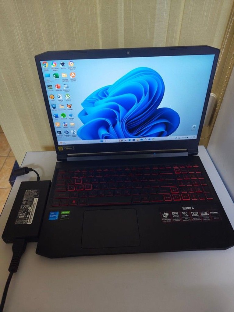Купити Acer 15/core i5-11400h ddr4/8gb ddr4/hdd *відсутній/ssd 512 gb/geforce gtx1650 4gb Б/У