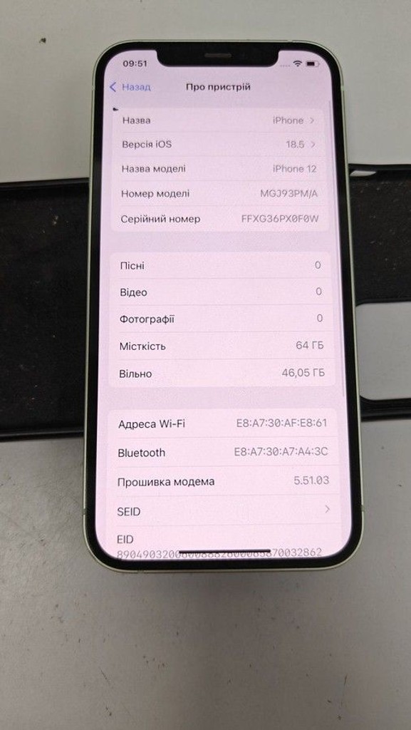 Оголошення Apple iPhone 12 64GB (PRODUCT)RED Б/У