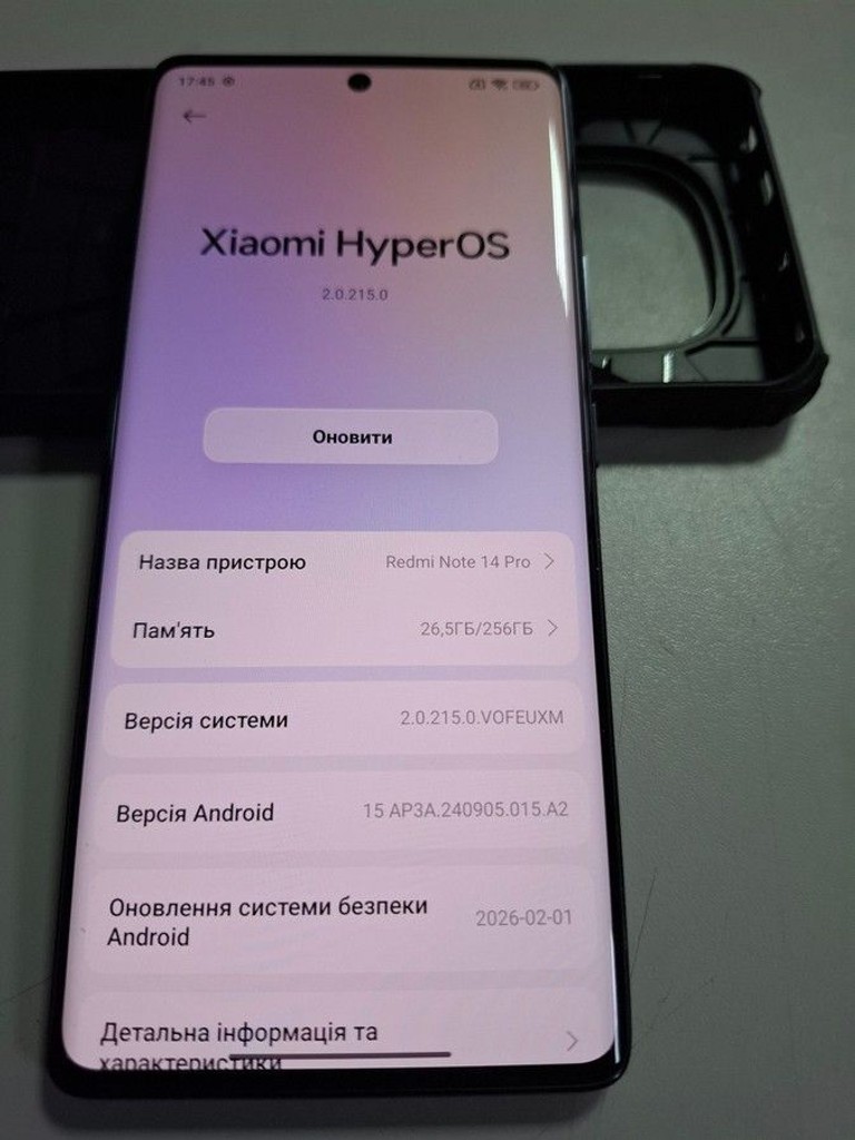 Дешиво Xiaomi redmi note 14 pro 8/256gb с ломбарда