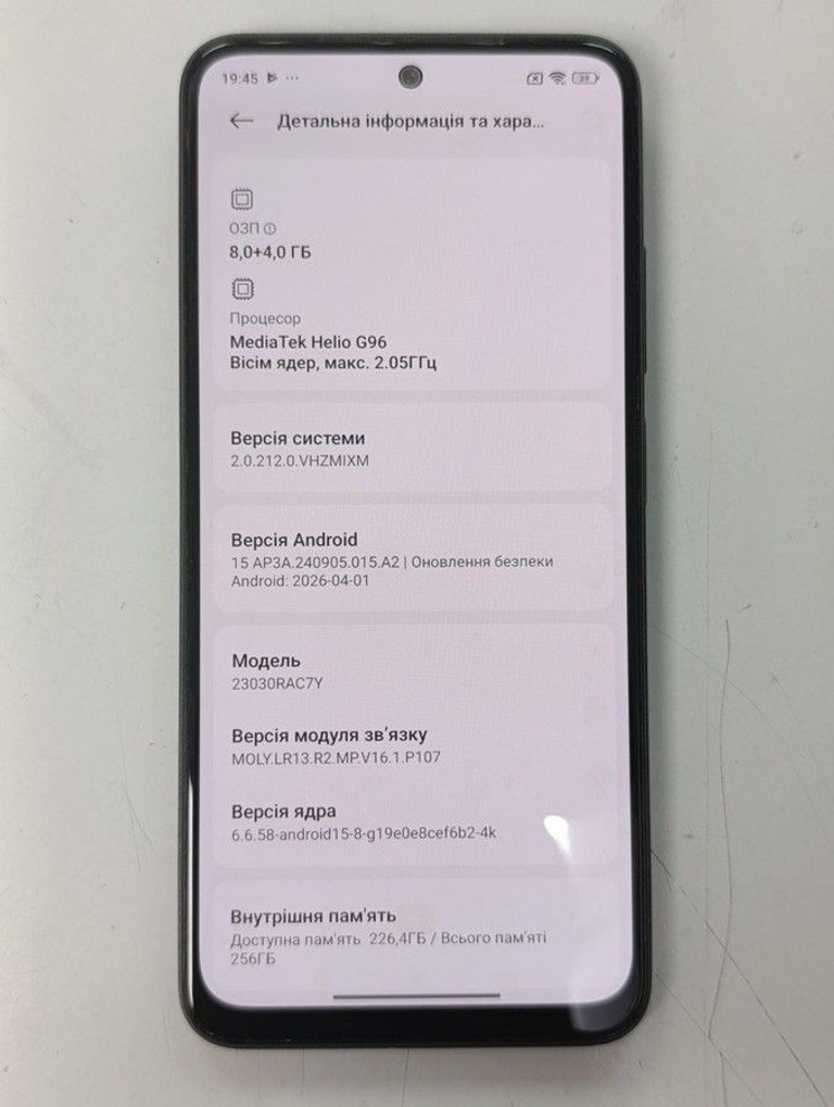 Xiaomi redmi note 12s 8/256gb Код:01-201033912. Зображення 6