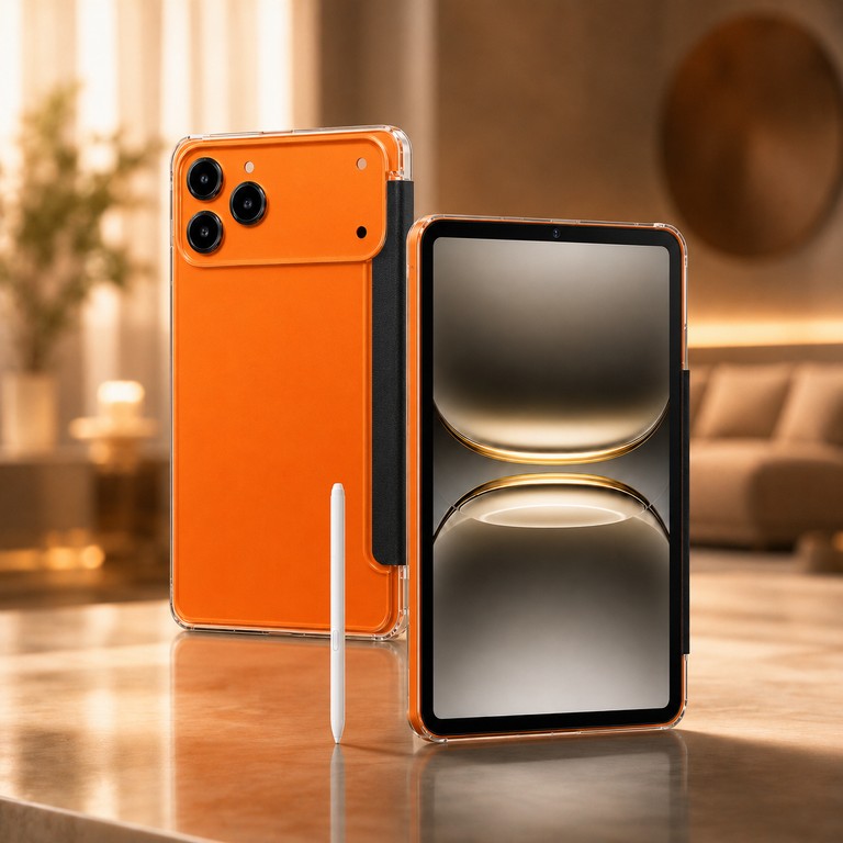 Дешево Планшет MEIJIAHUI 5G 7” 17 PRO I17 8000mAh 5Mp 8Mp Android 15 Помаранчевий з ломбарду