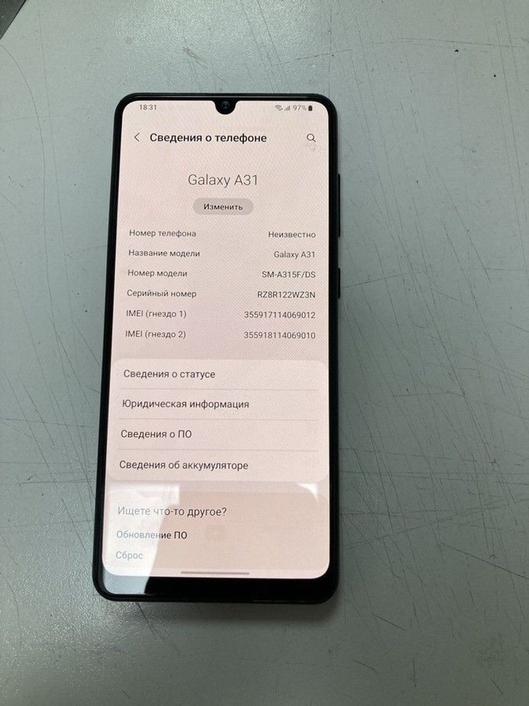 Дешево Samsung galaxy a31 4/128gb sm-a315f з ломбарду