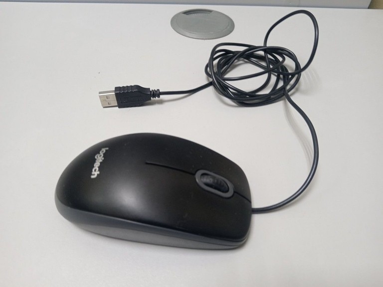Купити Logitech b100 optical mouse Б/У