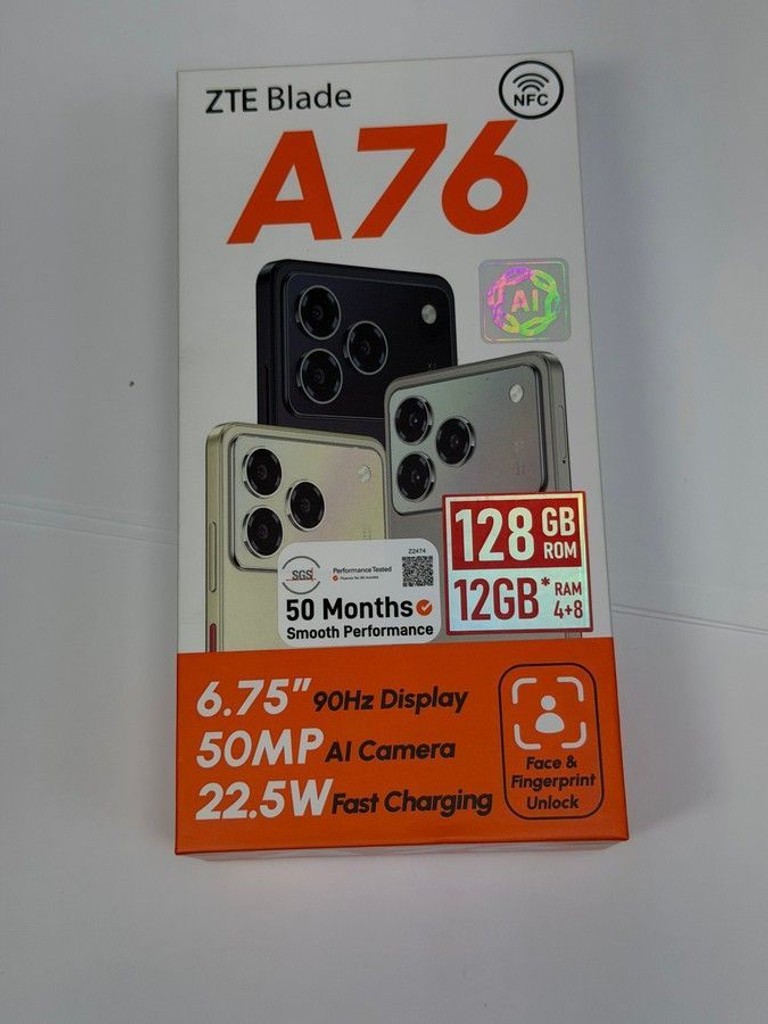 Zte Blade A76 4/128GB Gray Код:01-201165029. Изображение 5