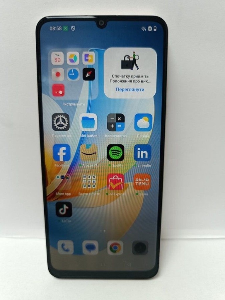 Объявление Realme Note 70T 4/256GB Gold Б/У