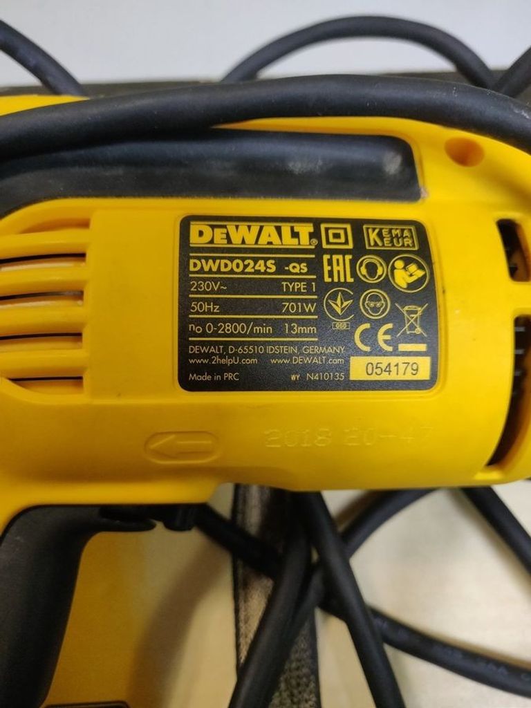 Оголошення Dewalt DWD024S Б/У