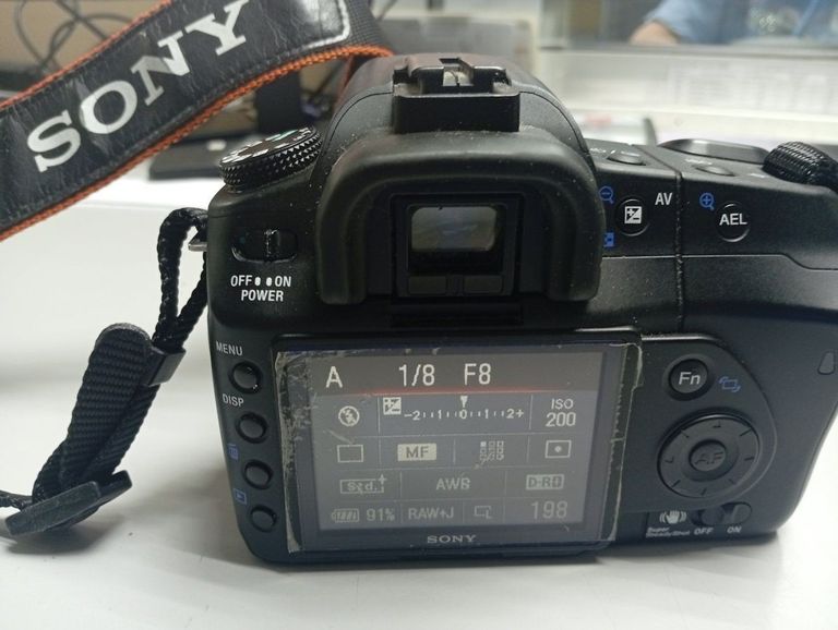 Дешиво Sony alpha dslr-a200 kit 18-70mm с ломбарда