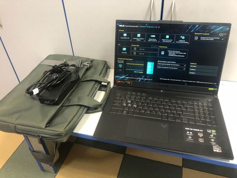 Asus 17/ryzen 7 7435hs ddr5/16gb ddr5/hdd *відсутній/ssd 512 gb/geforce rtx4050 6gb Код:01-200637114. Изображение 9