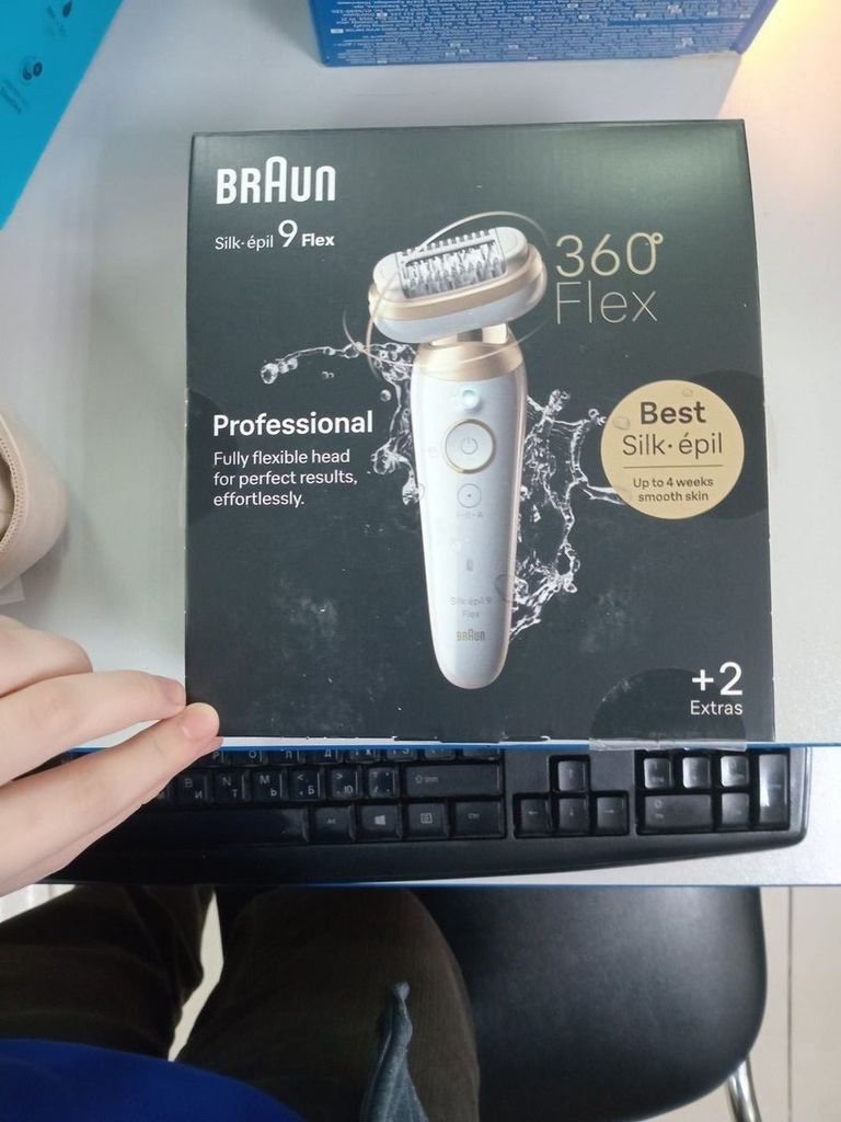 Купити Braun silk-epil 9 flex ses 9030 Б/У