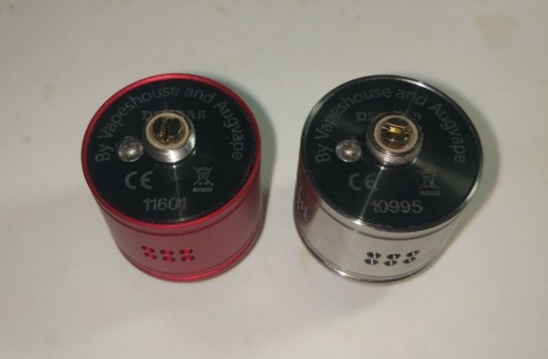 Augvape Druga RDA 24 mm v2. Новая. Цвет: Стальной, Красный Код:null. Изображение 7