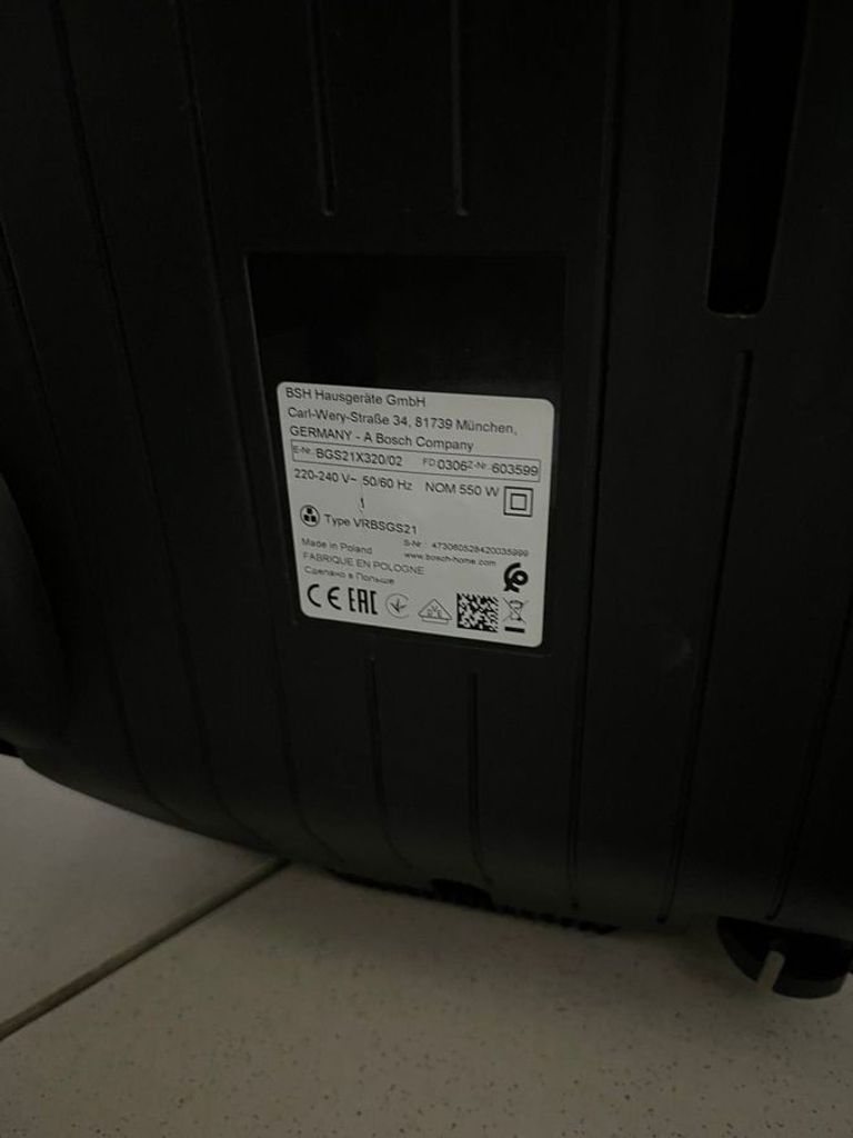 Дешево Bosch BGS21X320 з ломбарду