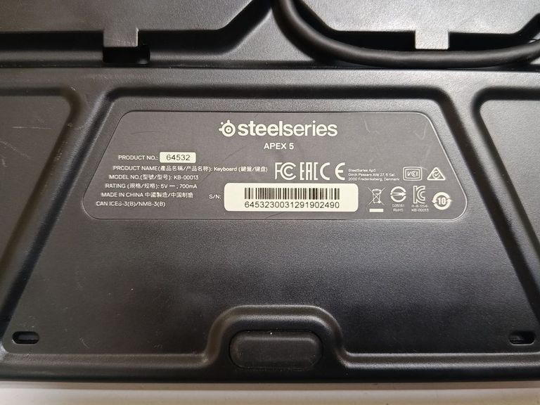 Steelseries apex 5 Код:01-200803374. Изображение 6