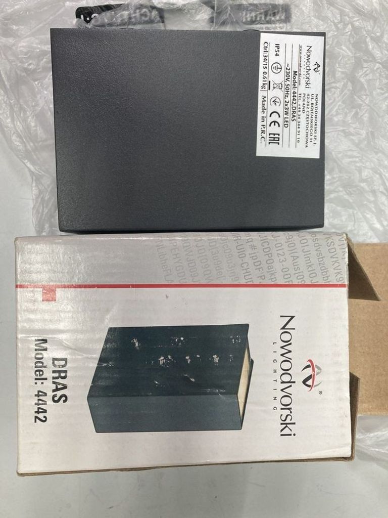 Объявление Nowodvorski 4442 dras led 2x3w 3000k 122lm ip54 Б/У
