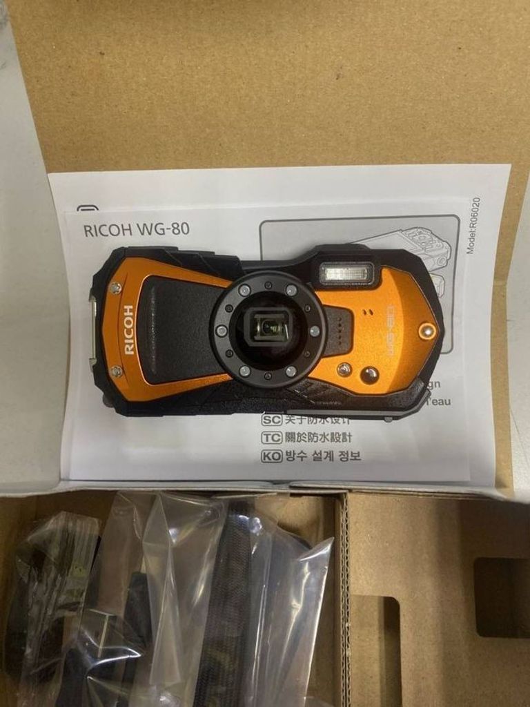 Ricoh WG-80 Orange Код:01-200395665. Изображение 5