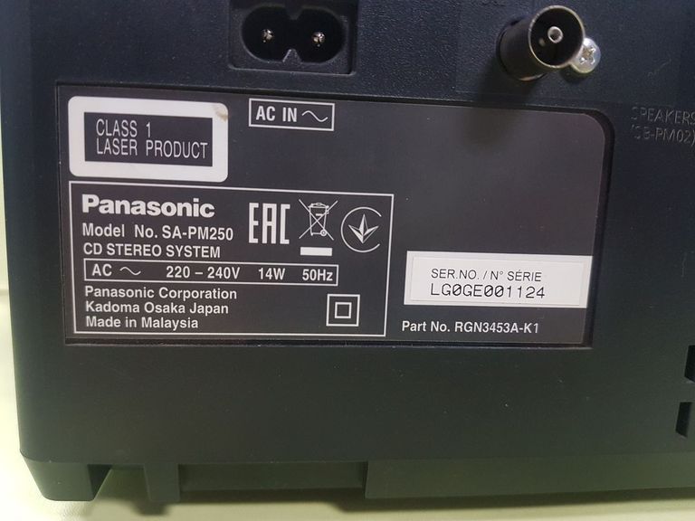 Panasonic SC-PM250EE-K Код:01-200820066. Изображение 7