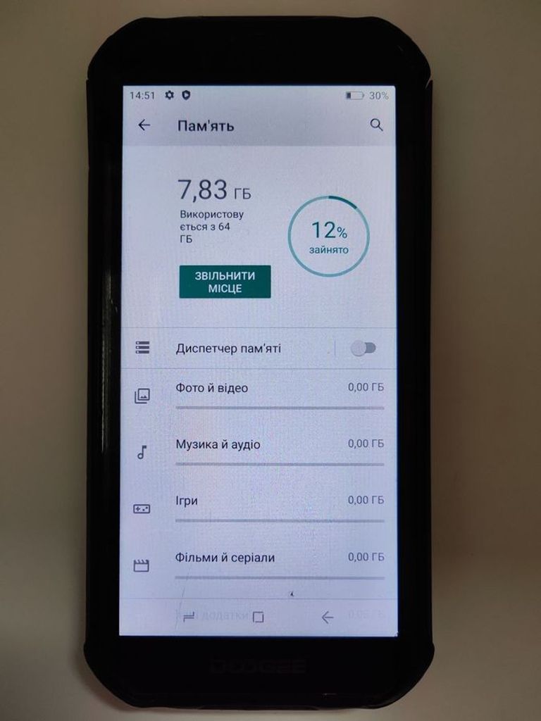 Объявление Doogee S40 Pro 4/64GB Black Б/У