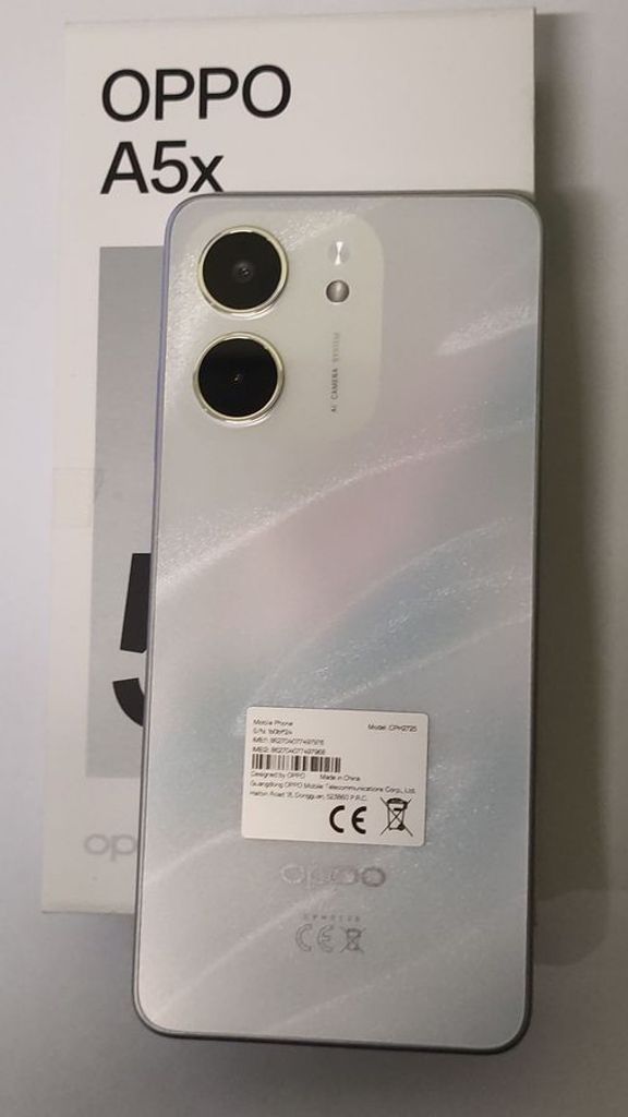 Оголошення Oppo a5x 4g 4/128gb Б/У
