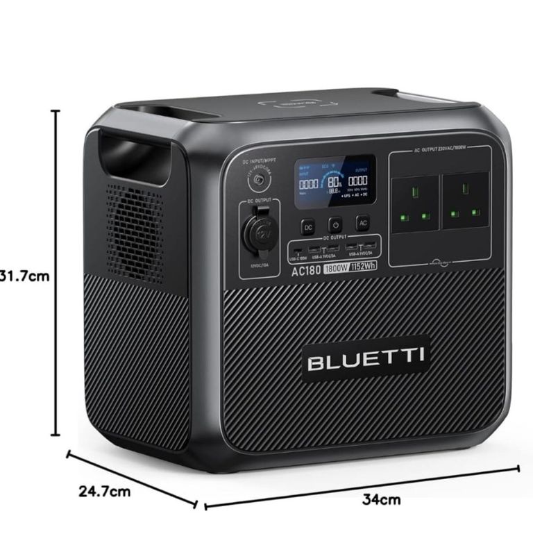 Дешево Bluetti PowerOak AC180 з ломбарду