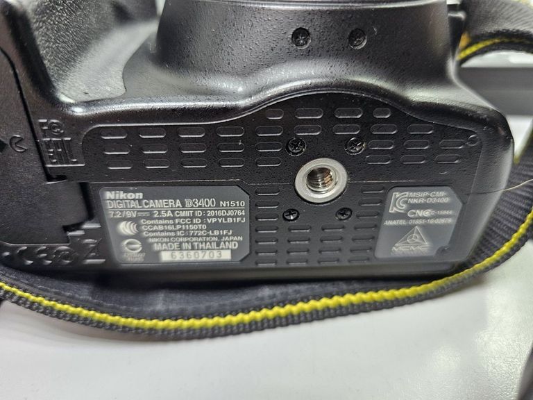 Объявление Nikon d3400 + 18-55mm 1:3.5-5.6 g Б/У