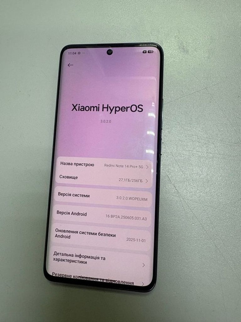 Дешиво Xiaomi Redmi Note 14 Pro 5G 12/256GB Midnight Black с ломбарда