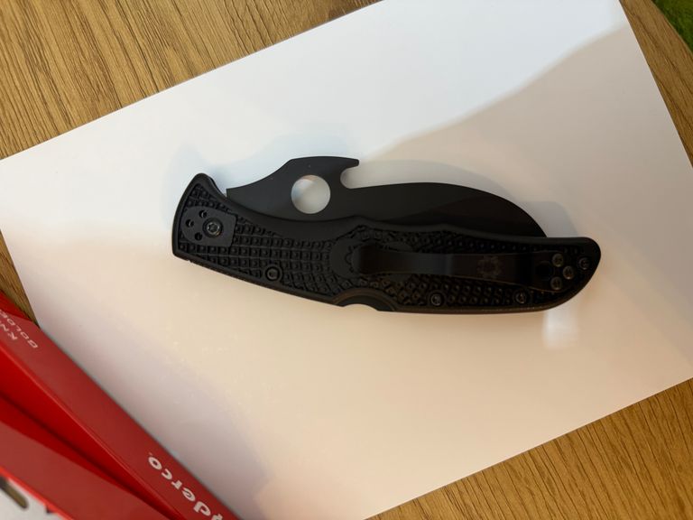 Дешиво Spyderco Matriarch 2 Emerson Open serr FRN, black (C12SBBK2W) с ломбарда
