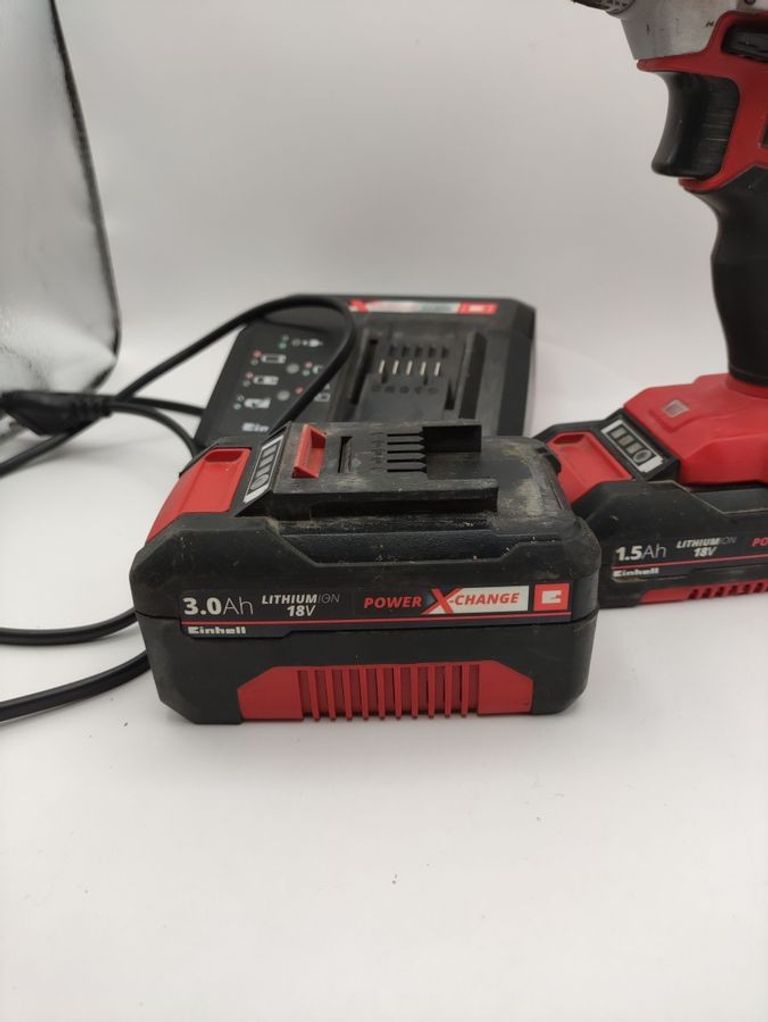 Einhell te-cd 18-2 li-i 1акб 1.5ah + зу Код:01-200891393. Изображение 5