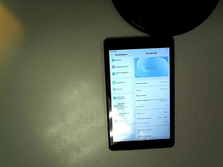 Оголошення Blackview tab 50 4/128gb wi-fi Б/У