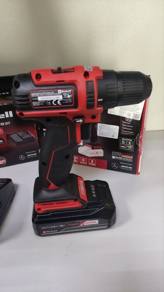 Einhell te-cd 18/40 li bl 1акб 2,5ah + зп Код:01-200899297. Зображення 8