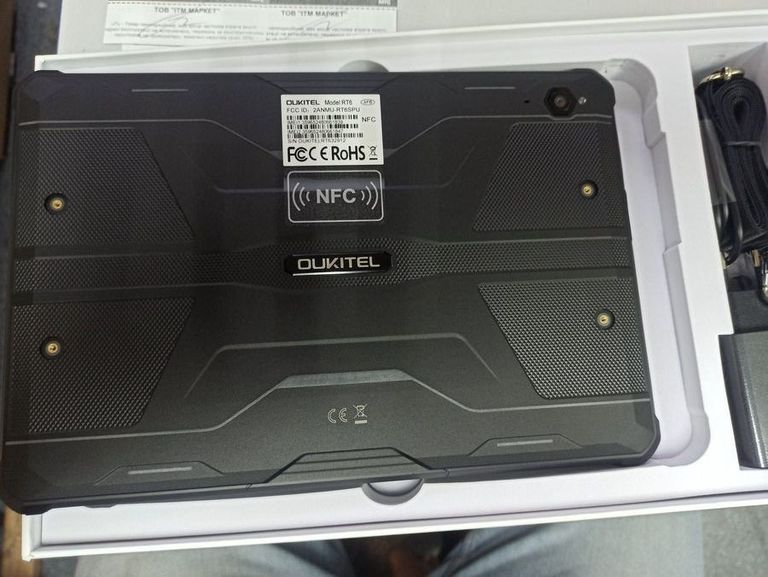Оголошення Oukitel RT6 NFC 8/256GB 4G Dual Sim Black Б/У