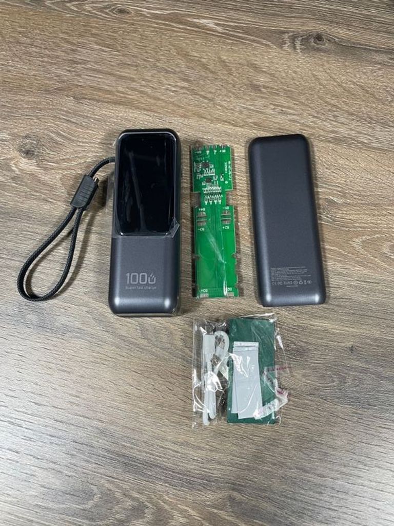 Дешиво DIY корпус повербанк Power Bank PD 100W для зарядки ноутбука с ломбарда