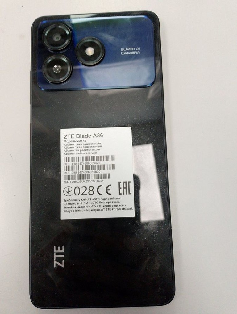 Дешево Zte Blade A36 4/64GB Green з ломбарду