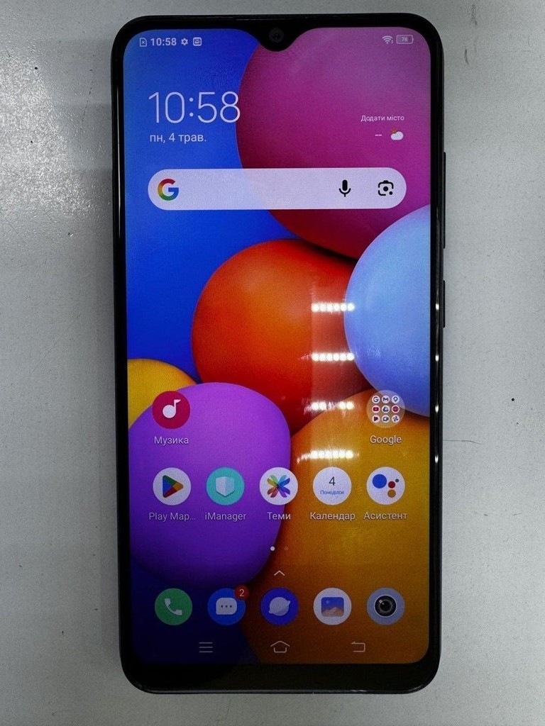 Оголошення vivo Y1S 2/32GB Black Б/У