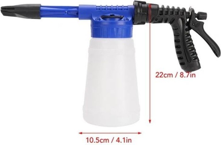 Оголошення Пістолет розпилювач для миття автомобіля Car Wash Rocket з насадкою для садового шланга Б/У