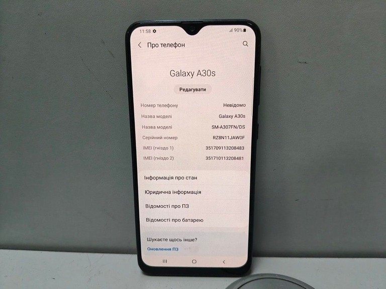Дешево Samsung galaxy a30s 3/32gb з ломбарду