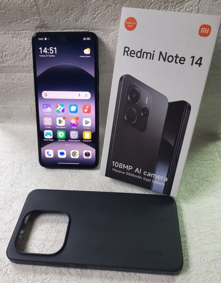 Купити Xiaomi redmi note 14 8/256gb Б/У