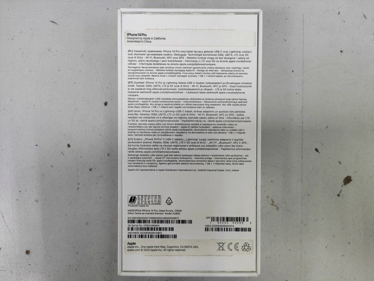 Оголошення Apple iphone 14 pro 128gb Б/У
