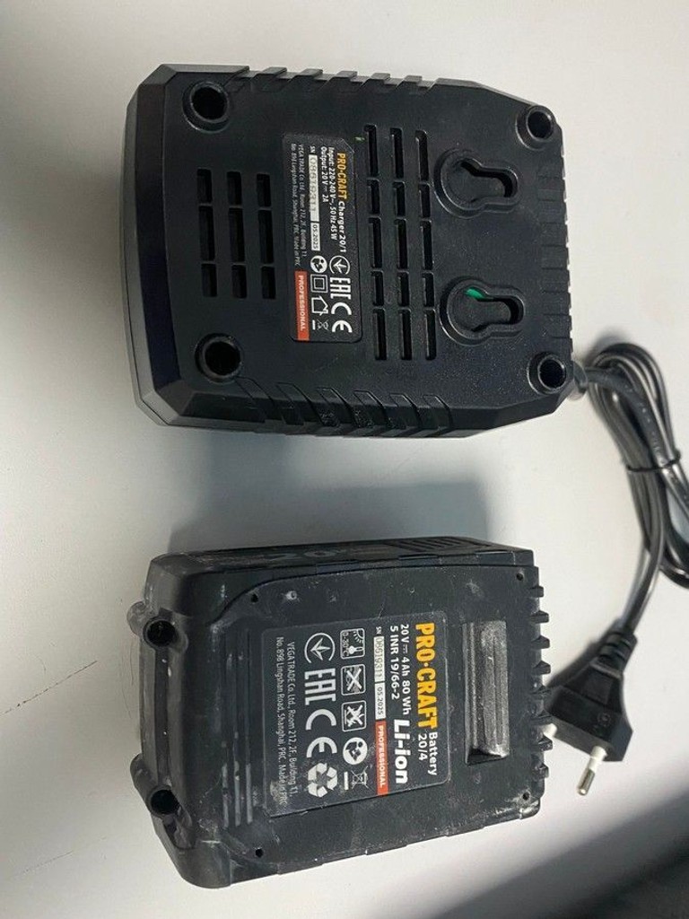 Procraft pga-20 1акб + зп Код:01-200977663. Зображення 5